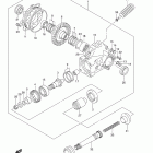 LT-F400F KingQuad 400FS 4x4 Редуктор задний