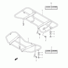 LT-F250 Ozark 250 Багажник