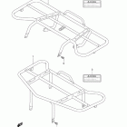 LT-A400 KingQuad 400AS Багажник