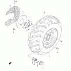 LT-F400F KingQuad 400FS 4x4 Переднее колесо