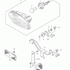LT-A450X,Z 450AXi Задний фонарь