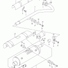 LT-A400F KingQuad 400AS 4x4 Auto Глушитель