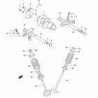 LT-A400F KingQuad 400AS 4x4 Auto Распред вал / клапана