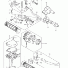 LT-R450,Z QuadRacer R450 Handle lever (model k6 / k7 / k8)