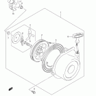 LT-F400F KingQuad 400FS 4x4 Ручной стартер