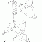 LT-F250 Ozark 250 Suspension arm