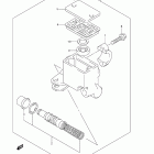 LT-F250 Ozark 250 Главный тормозной цилиндр,передний