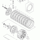 LT-R450,Z QuadRacer R450 Clutch (model k6 / k7)