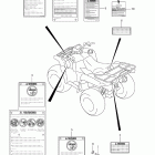 LT-A750XP,Z KingQuad 750AXi Power Steering Наклейки