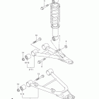 LT-A400 KingQuad 400AS Suspension arm