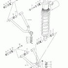 LT-R450,Z QuadRacer R450 Suspension arm