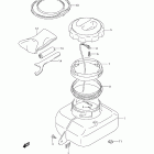 LT-A450X,Z 450AXi Передний ящик