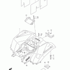 LT-A400F KingQuad 400AS 4x4 Auto Заднее крыло