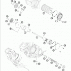 FE 350 ENGINE Масляная система
