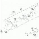FE 501 CHASSIS Фара