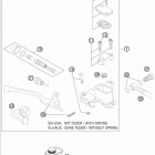 FE 501 CHASSIS Главный цилиндр тормозной