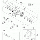 FE 501 CHASSIS Заднее колесо