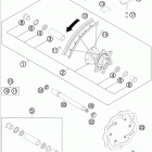 FE 501 CHASSIS Переднее колесо