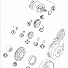 FE 350 ENGINE Электрический стартер