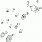 FE 501 ENGINE Электрический стартер
