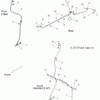 V14HA36/HS36 HAMMER 8 BALL/S INTL/S LE INTL Brakes, brake lines and reservoir - v14ha36  /  hs...