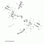 V14MB36 JUDGE ALL OPTIONS Chassis, footpeg, l.h., r.h. - v14mb36 all options