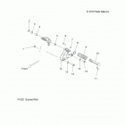 V14XB36 JACKPOT ALL OPTIONS Chassis, footpeg, l.h. - v14xb36ns  /  nsa  /  nsc...