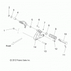 V13GA36 VEGAS 8-BALL ALL OPTIONS Chassis, footpeg , lh - v13ga36ea  /  na  /  naa  ...