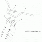 V13GA36 VEGAS 8-BALL ALL OPTIONS Steering, handlebar mounting - v13ga36ea  /  na  /...