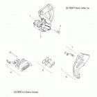 V14SW36 VISION ALL OPTIONS Brakes, caliper, rear - v14sw36 all options
