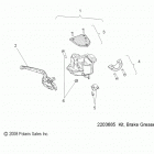 V13BW36/EW36 CROSS ROADS CLASSIC/HARD-BALL ALL OPTIONS Brakes, brake lever and master cylinder - v13bw36 ...