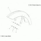 V13GA36 VEGAS 8-BALL ALL OPTIONS Body, fender, front - v13ga36ea  /  na  /  naa  / ...