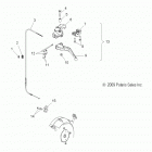 V13BW36/EW36 CROSS ROADS CLASSIC/HARD-BALL ALL OPTIONS Steering, clutch lever - v13bw36  /  ew36 all opti...