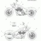 V13WB36 HIGHBALL ALL OPTIONS Body, decals - v13wb36