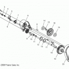 V14SW36 VISION ALL OPTIONS Drive train, reverse drive asm., upper - v14sw36 a...