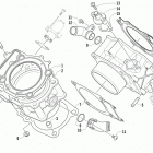 ATV 1000 MP LTD Блок цилиндров