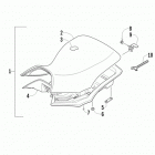 ATV 1000 MP LTD Сидение
