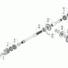 ATV 550 LTD Вторичный привод в сборе