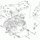 ATV 1000 MP LTD Двигатель и глушитель