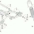 M 6000 SP Задняя подвеска , амортизатор