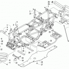 ATV 1000 MP LTD Рама ,баипера и защита