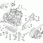 M 6000 SP Опора двигателя и вариатор