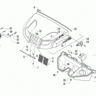Prowler 550 XT Hood and headlight assembly
