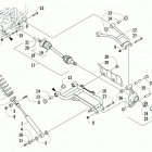 ATV 550 LTD Задняя подвеска