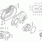 ATV 1000 MP LTD Крышка сцепления