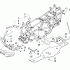 ATV 500 Рама ,баипера и защита