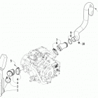 TRV 500 Case  /  belt cooling assembly