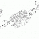 ATV 1000 XT Case  /  belt cooling assembly