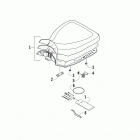 ATV 400 CR Сидение