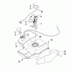 TBX 700 Топливный бак